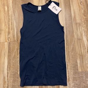 NWT ZYIA ACTIVE NAVY PARALLEL TANK